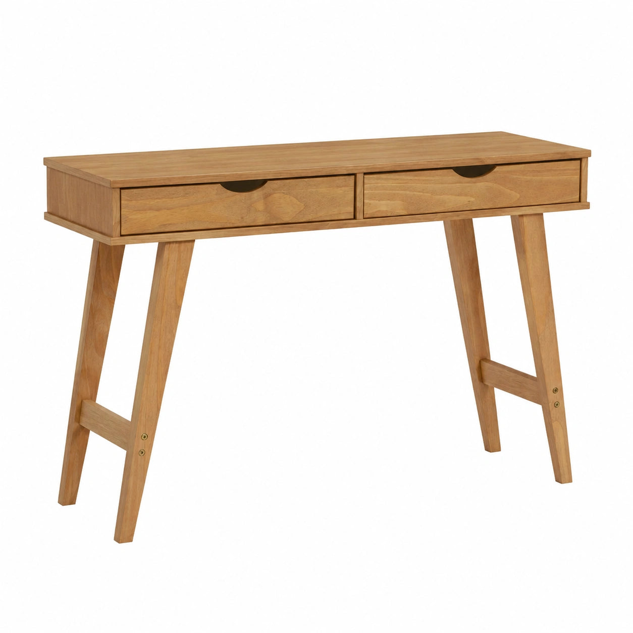 Bureau, avec rangement, avec tiroirs, coloris brun, pour l’espace de travail