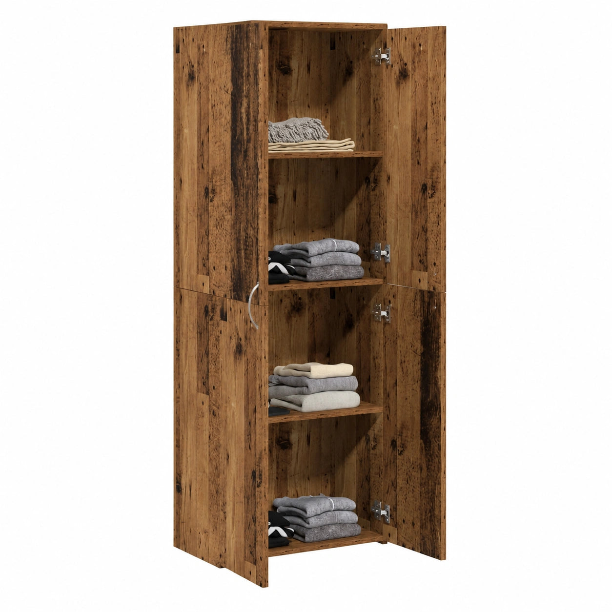 Armoire, avec rangement, 60 x 32 x 152,5 cm, pour la chambre