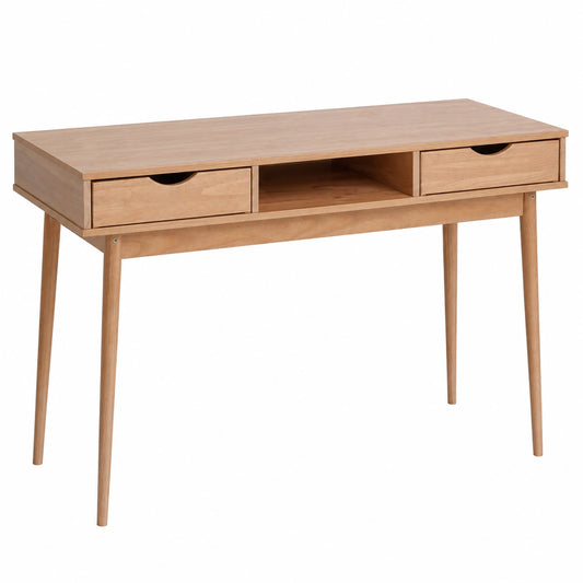 Bureau, avec tiroirs, coloris brun, pour l’espace de travail
