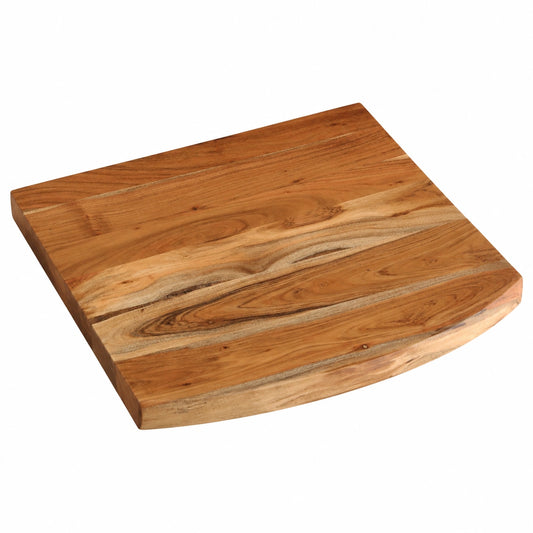 Bureau, en bois massif, 80 x 80 x 3,8 cm, pour l’espace de travail
