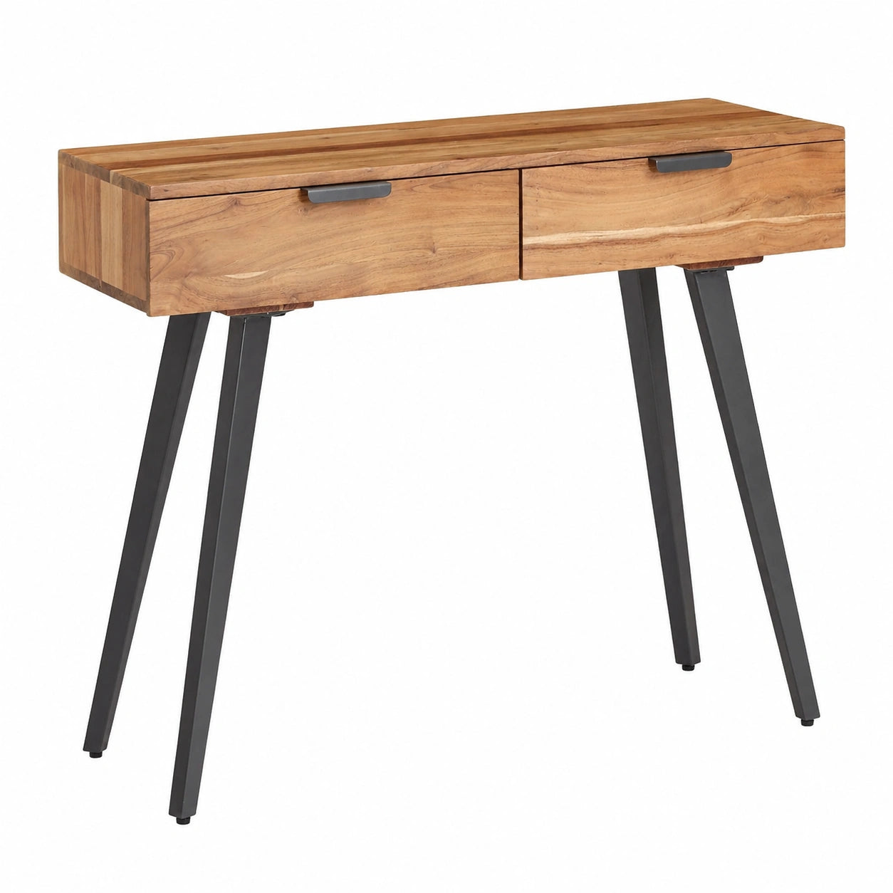 Table console, en bois massif, 90 x 78 x 36 cm, pour l’entrée ou le salon